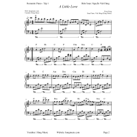 Romantic Piano - Tập 1 + MP3 3 Alittlelove