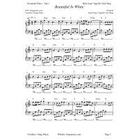 Romantic Piano - Tập 1 + MP3 4 Beautiful