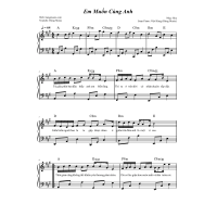 Em Muốn Cùng Anh Sheet Piano