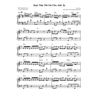 Suýt Nữa Thì Gả Cho Anh Ấy Sheet Piano