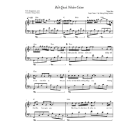 Bat qua nhan gian sheet piano
