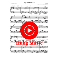 Say Một Đời Vì Em Sheet Piano